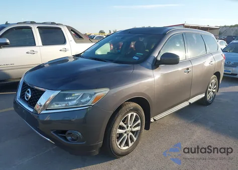 2014 Nissan Pathfinder S from USA, damaged, VIN 5N1AR2MMXEC733581